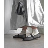 メッシュストラップバレエ フラットシューズ minia | minia | 詳細画像14 