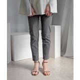 キトゥンヒールアンクルストラップサンダル 6cmヒール minia | minia | 詳細画像12 