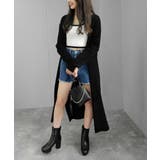 チャンキーヒール厚底ミドルブーツ 9cmヒール minia | minia | 詳細画像40 