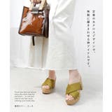 厚底コルクミュール 9cmヒール minia | minia | 詳細画像9
