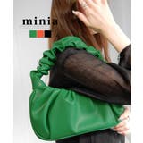 ギャザーハンドルバッグ ハンドバッグ minia | minia | 詳細画像1