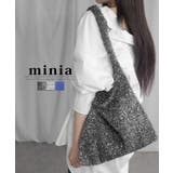 ラメシャギーニットトートバッグ | minia | 詳細画像1 