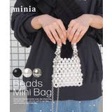 パール | 2WAYビーズミニバッグ ＜ ハンド | minia
