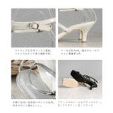 Tストラップナローサンダル 6cmヒール minia | minia | 詳細画像4