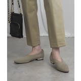Vカットニットパンプス 2cmヒール minia | minia | 詳細画像18