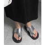 フットベットトングサンダル minia 厚底サンダル | minia | 詳細画像4 