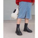 ニットコンビショートブーツ minia 厚底 | minia | 詳細画像10 