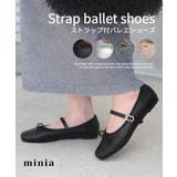 ストラップバレエシューズ パンプス minia | minia | 詳細画像1