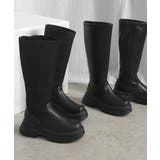 インヒールストレッチロングブーツ ＜ スニーカーソールロングブーツ | minia | 詳細画像20 