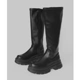 インヒールストレッチロングブーツ ＜ スニーカーソールロングブーツ | minia | 詳細画像4 