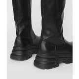 インヒールストレッチロングブーツ ＜ スニーカーソールロングブーツ | minia | 詳細画像5 