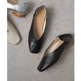 【かかとが踏める2WAY】大人見えシンプル ウッドヒールパンプス スクエアパンプ… | minia | 詳細画像2 