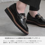 厚底エナメルローファー 3cmヒール minia | minia | 詳細画像2 