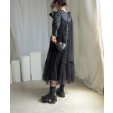 伸縮リブニットで足首きゅ！厚底ニットブーツ 厚底ブーツ minia | minia | 詳細画像26 