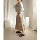 ゴールドバックルのダブルクロスリラクシーサンダル 4 8cmヒール | minia | 詳細画像20