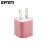 ピンク | USB充電器 ACアダプター USB電源アダプタ | Aleh Te’enah