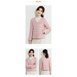 中綿ジャケット レディース ライトアウター | Aleh Te’enah | 詳細画像8 