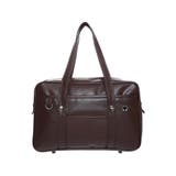 コーヒー | スクールバッグ レディース ボストン型 大容量 合皮バッグ Dカン付き 通学用 | Aleh Te’enah