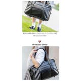 スクールバッグ レディース ボストン型 大容量 合皮バッグ Dカン付き 通学用 | Aleh Te’enah | 詳細画像8 