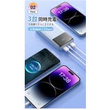 スマホやタブレットを複数回フル充電可能!モバイルバッテリー | Aleh Te’enah | 詳細画像6