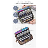 長財布 レディース 本革 多機能 大容量 カード収納 ラウンドファスナー | Aleh Te’enah | 詳細画像4 