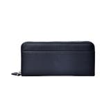 ブラック | 長財布 レディース 本革 多機能 大容量 カード収納 ラウンドファスナー | Aleh Te’enah