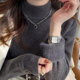 ダークグレー | 裏起毛 トップス レディース | Aleh Te’enah