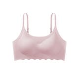 ピンク | ノンワイヤーブラ レディース ブラトップ | Aleh Te’enah