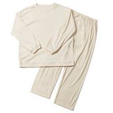 ベージュ | レディース スウェット上下セット 長袖トップス+ロングパンツ | Aleh Te’enah