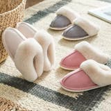 ルームスリッパ レディース ファー付き 室内履き 冬用 あったか スリッパ | Aleh Te’enah | 詳細画像15 