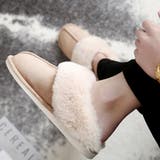 ルームスリッパ レディース ファー付き 室内履き 冬用 あったか スリッパ | Aleh Te’enah | 詳細画像10 