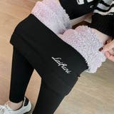 ブラックSサイズ | 裏起毛 レギンス トレンカ | Aleh Te’enah