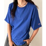ブルー | Champion / 半袖Tシャツ | Outfitter lab
