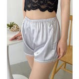 グレー | レース付き ペチコート ショートパンツ | Outfitter lab