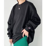 ブラック | Champion / クルースウェット | Outfitter lab