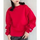 レッド | Champion / クルースウェット | Outfitter lab