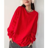 レッド | 【GILDAN】ギルダン ロングスリーブ ビッグシルエット ロンT | Outfitter lab