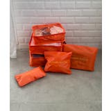 オレンジ | トラベルポーチ 6点セット | Outfitter lab