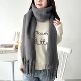 ボリュームフリンジマフラー | Outfitter lab | 詳細画像18