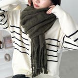 ボリュームフリンジマフラー | Outfitter lab | 詳細画像31