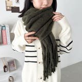 ボリュームフリンジマフラー | Outfitter lab | 詳細画像32