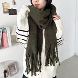 ボリュームフリンジマフラー | Outfitter lab | 詳細画像33