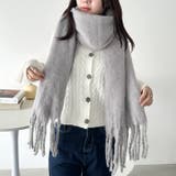 ボリュームフリンジマフラー | Outfitter lab | 詳細画像66