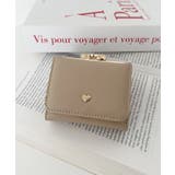 ベージュ | ハート ミニウォレット/ミニ財布 | Outfitter lab