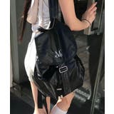 ブラック | MUCENT(ムセント)/GLOSSY MINI BACKPACK | Outfitter lab