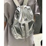 シルバー | MUCENT(ムセント)/GLOSSY MINI BACKPACK | Outfitter lab