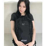ブラック | MUCENT(ムセント)/MIKEY METAL LOGO BACK PACK | Outfitter lab