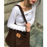 ダークブラウン | MUCENT(ムセント)/SOFT CORDUROY CROSS BAG | Outfitter lab