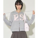 ライトグレー | ILLIGO(イリゴ)/129 LOGO PATCH HOODED ZIPUP | Outfitter lab