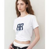 ホワイト | ROCKCAKE(ロックケーキ)/Square Logo Denim Top | Outfitter lab